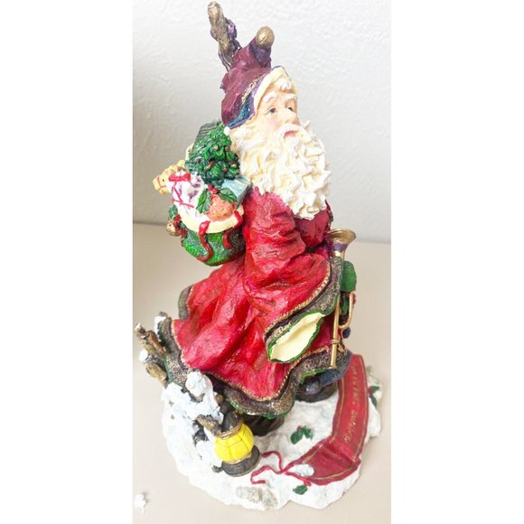 VTG JC Penney Holiday Santa 11.5” Christmas Statue Decor-Santa Claus Festivo EUC - Picture 2 of 7